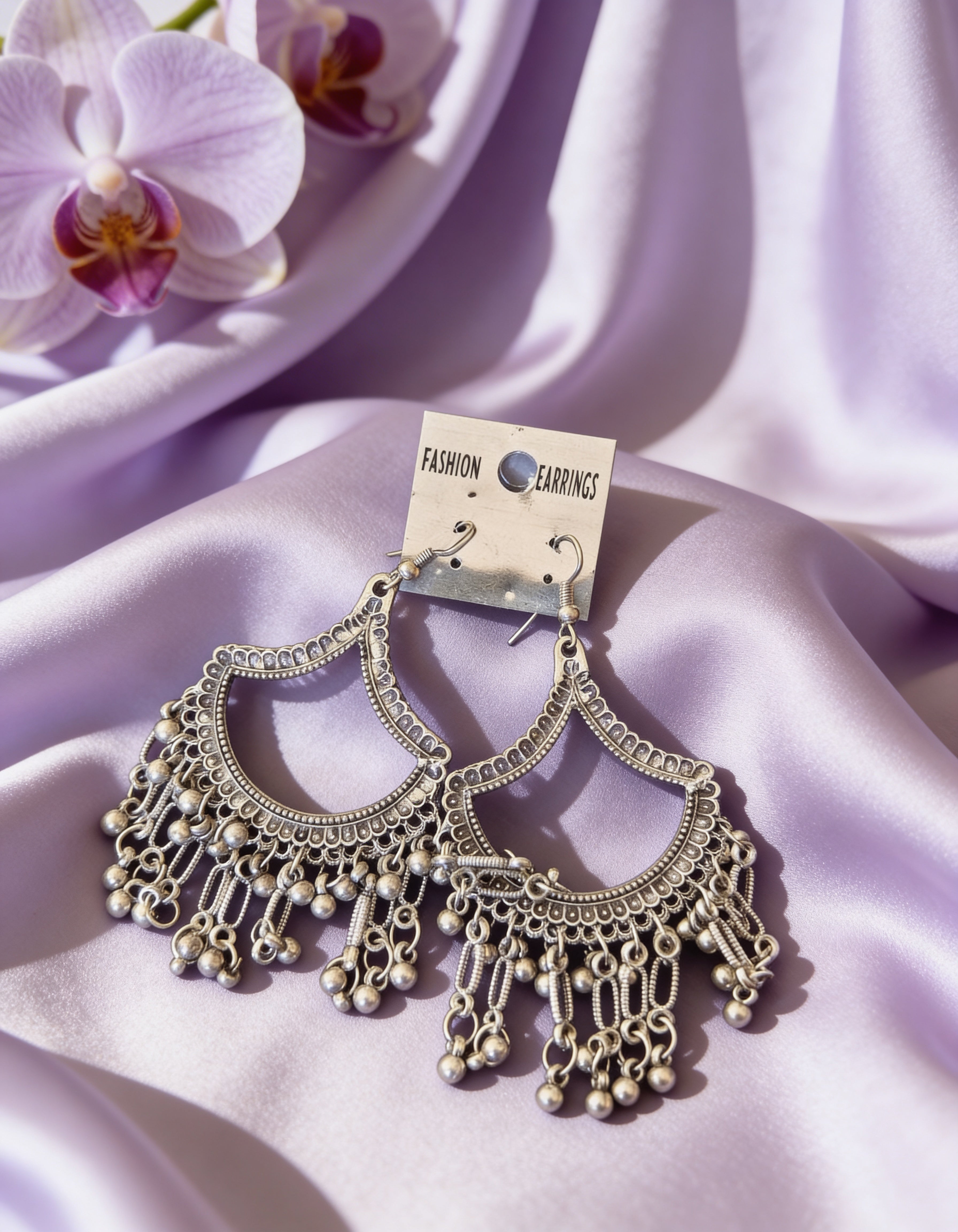 Lavinia Oxidized Jhumka